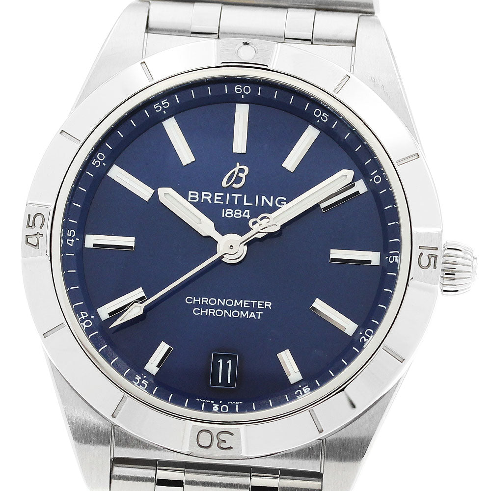 BREITLING Chronomat automatic 36 A10380 Navy Dial Automatic Ladies Watch_912227