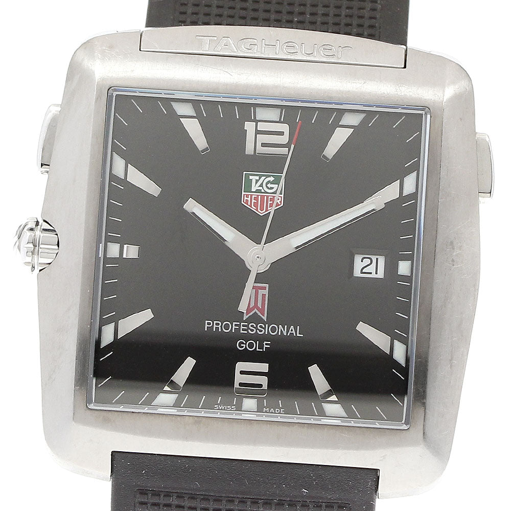 TAG HEUER Professional golf WAE1110 Tiger woods Quartz Men's Watch_912233