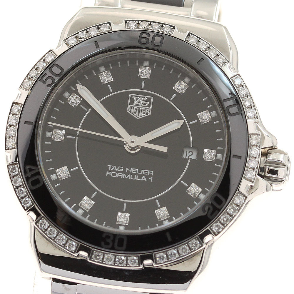 TAG HEUER Formula 1 WAH1312 12P diamond bezel Quartz Ladies Watch_912244