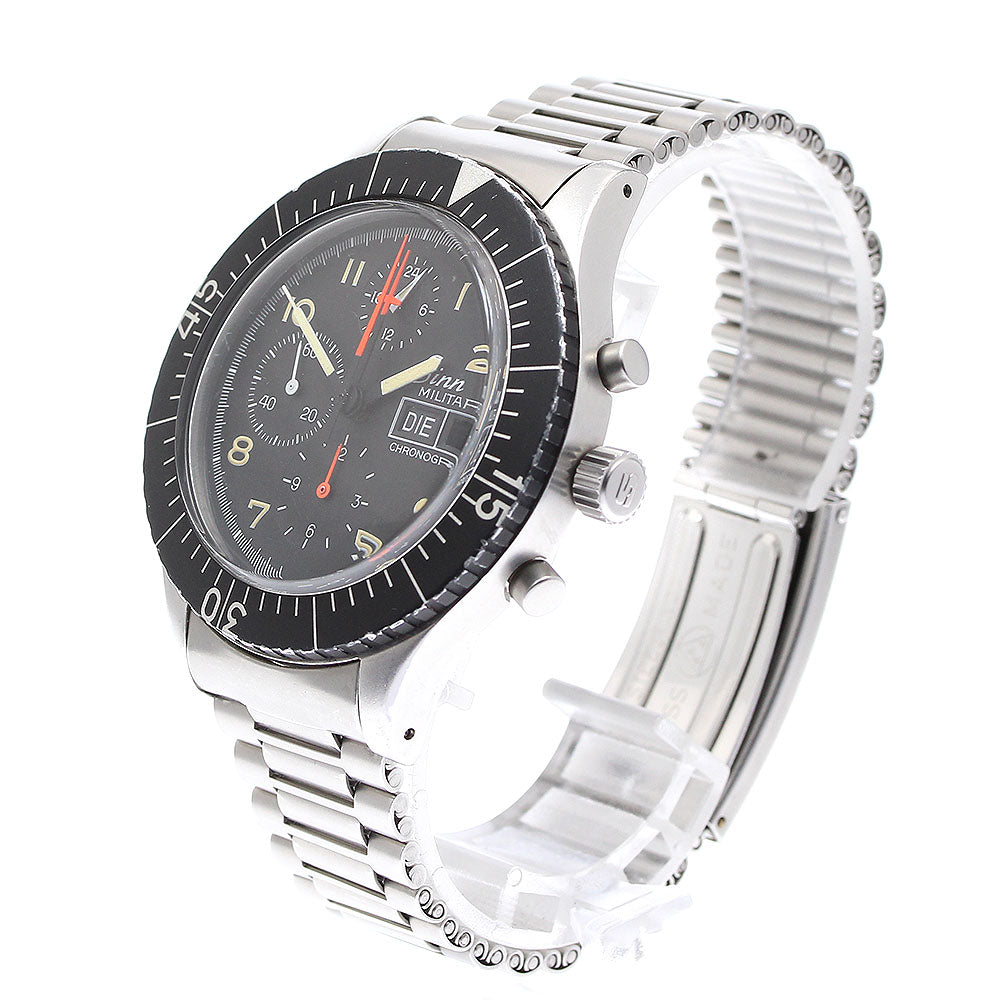 Sinn military pilot 156.B Chronograph day date black Dial Automatic Men's_912249