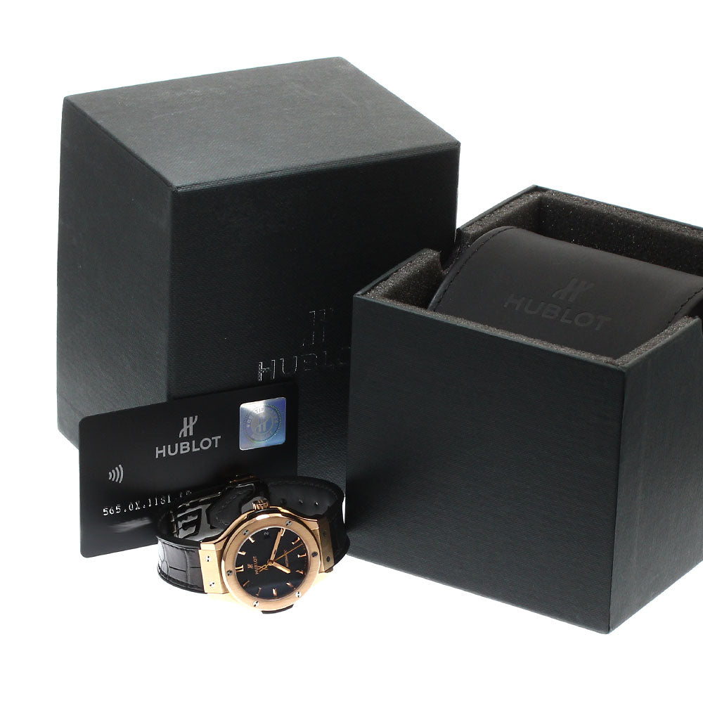 HUBLOT Classic fusion 565.OX.1181.LR K18PG Date black Dial Automatic Men's Watch_912252