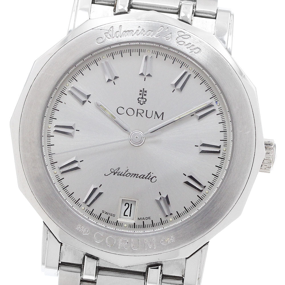 CORUM Admirals cup 89.430.20 V585 Date Silver Dial Automatic Men's Watch_912259