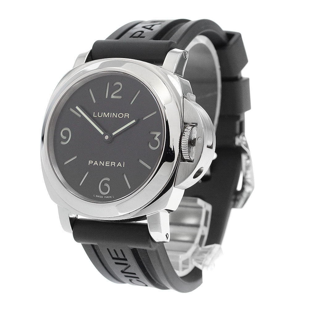 PANERAI Luminor Base 44MM PAM00112 black Dial Hand Winding Men's Watch_912260