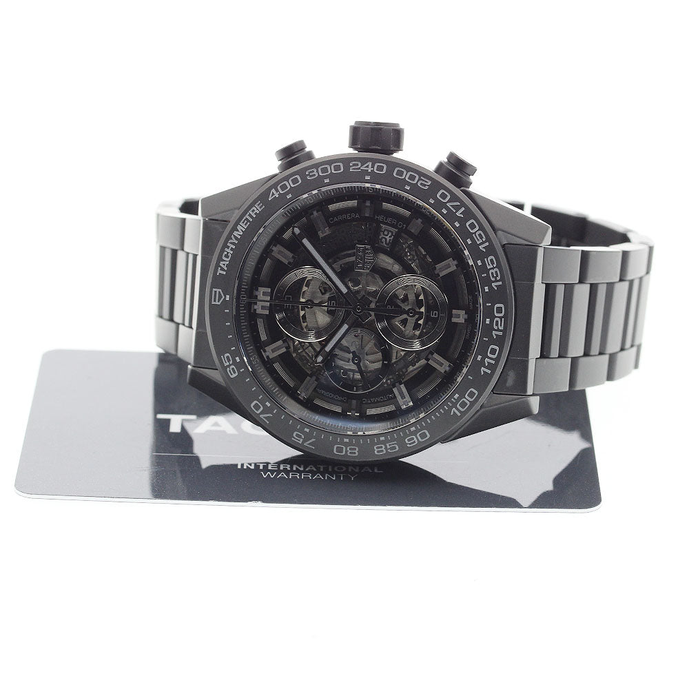 TAG HEUER Carrera Caliber Heuer 01 CAR2A91.BH0742 Chronograph skeleton Dial Automatic Men's Watch_912265