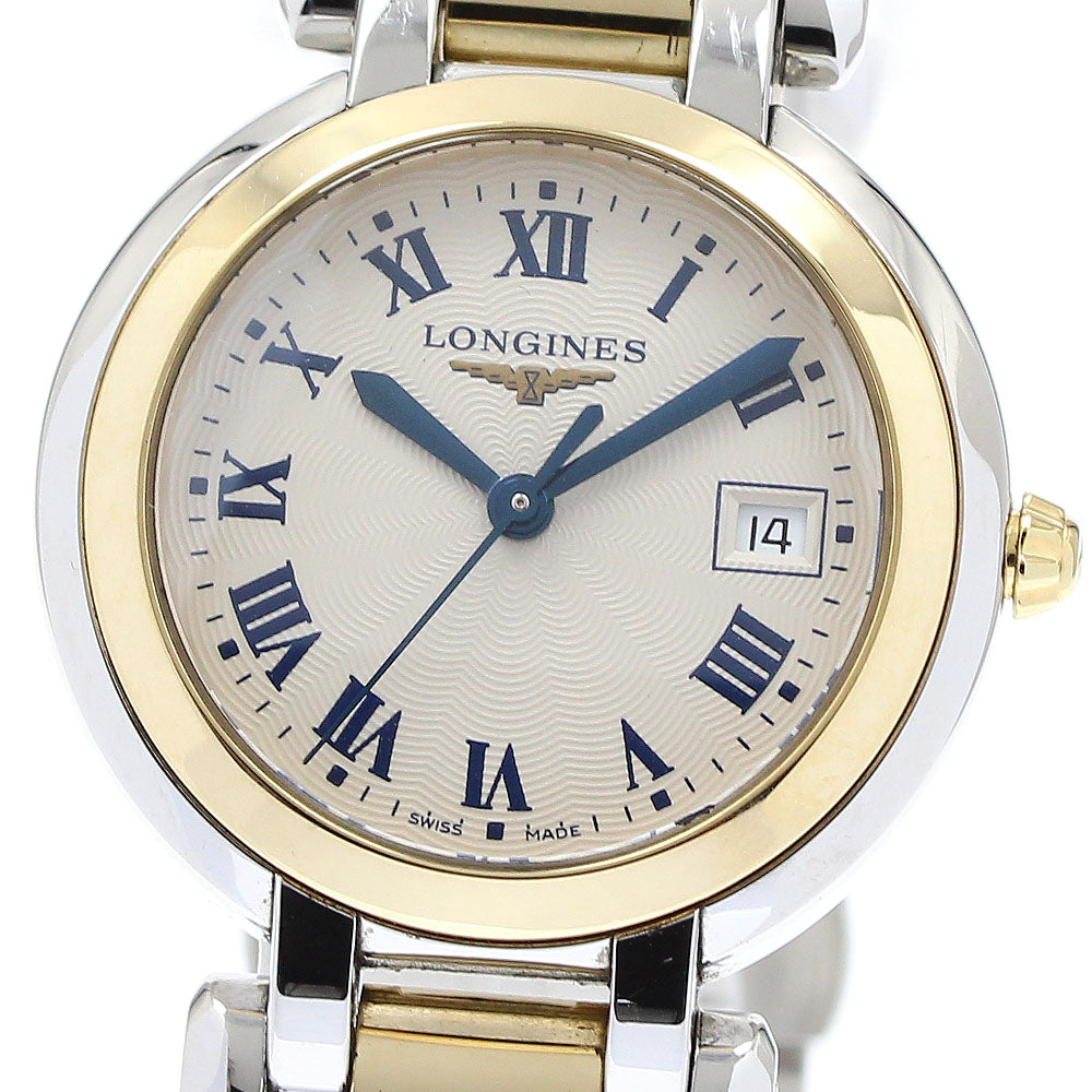 LONGINES Primalna L8.112.5 Date beige Dial Quartz Ladies Watch_912291