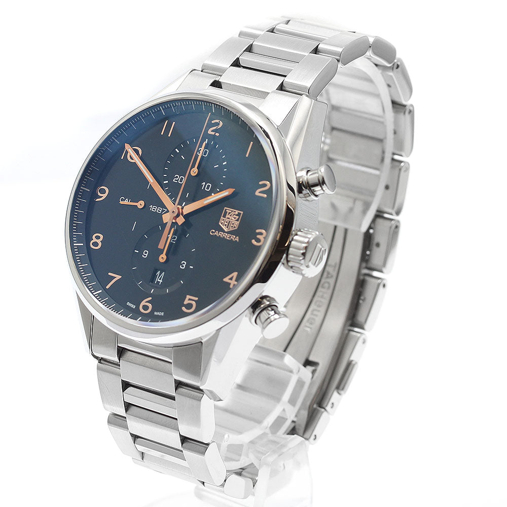 TAG HEUER Carrera Caliber 1887 CAR2014 Chronograph Date black Dial Automatic Men's Watch_912300