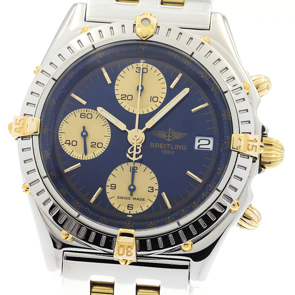 BREITLING Chronomat Bikoro B13050.1 Date Navy Dial Automatic Men's Watch_912332