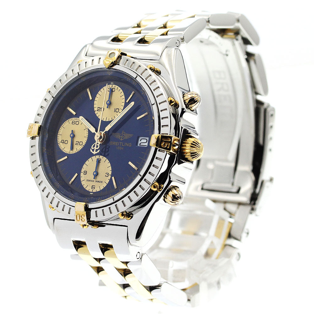 BREITLING Chronomat Bikoro B13050.1 Date Navy Dial Automatic Men's Watch_912332