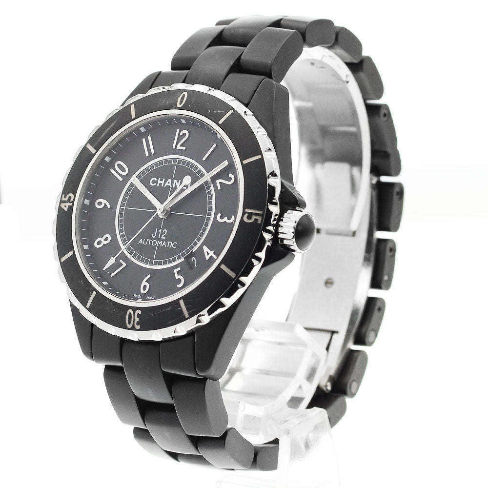 CHANEL J12 H3131 Matte Black Ceramic 42MM black Dial Automatic Men's_912342