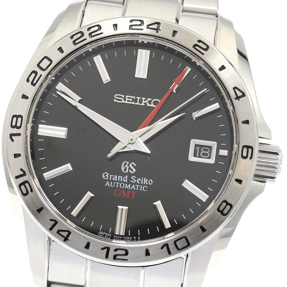 SEIKO Grand Seiko SBGM001/9S56-00A0 GMT black Dial Automatic Men's Watch_912343