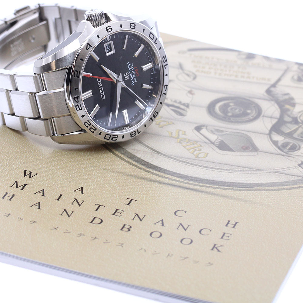 SEIKO Grand Seiko SBGM001/9S56-00A0 GMT black Dial Automatic Men's Watch_912343