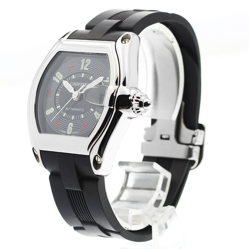 CARTIER Roadster LM W62002V3 Date black Dial Automatic Men's Watch_912345