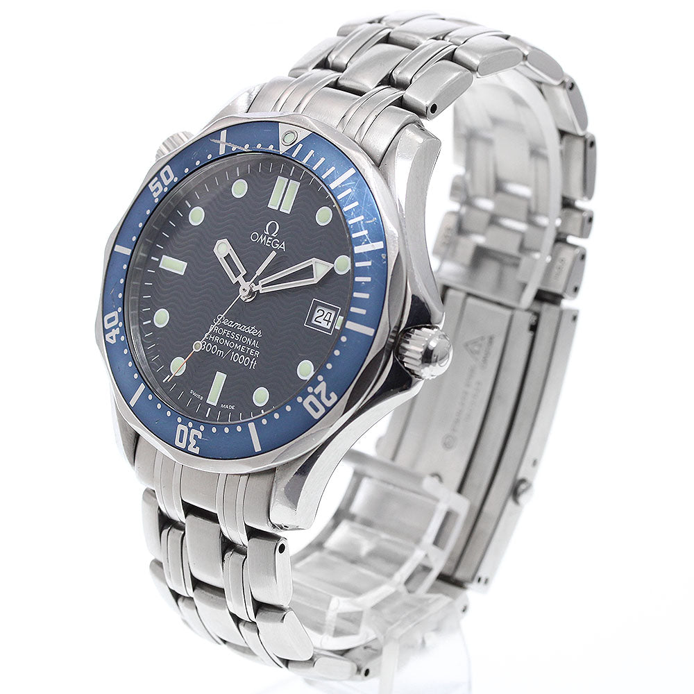 OMEGA Seamaster300 2531.80 Date Navy Dial Automatic Men's Watch_912368