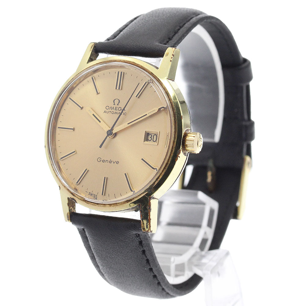 OMEGA Geneve 166.0098 Date Cal.1481 Gold Dial Automatic Men's Watch_912371