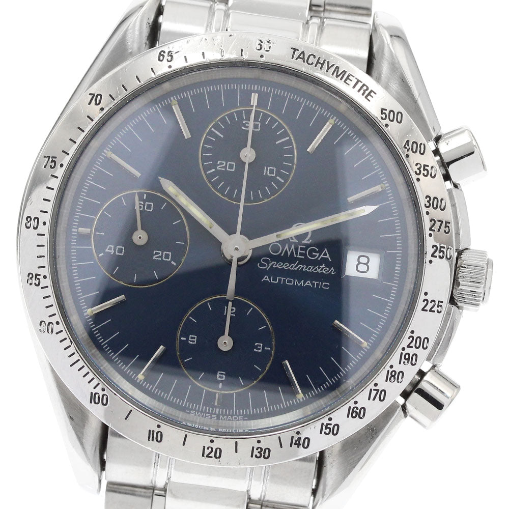 OMEGA Speedmaster 3511.80 Date Chronograph Navy Dial Auto Men's Watch_912374