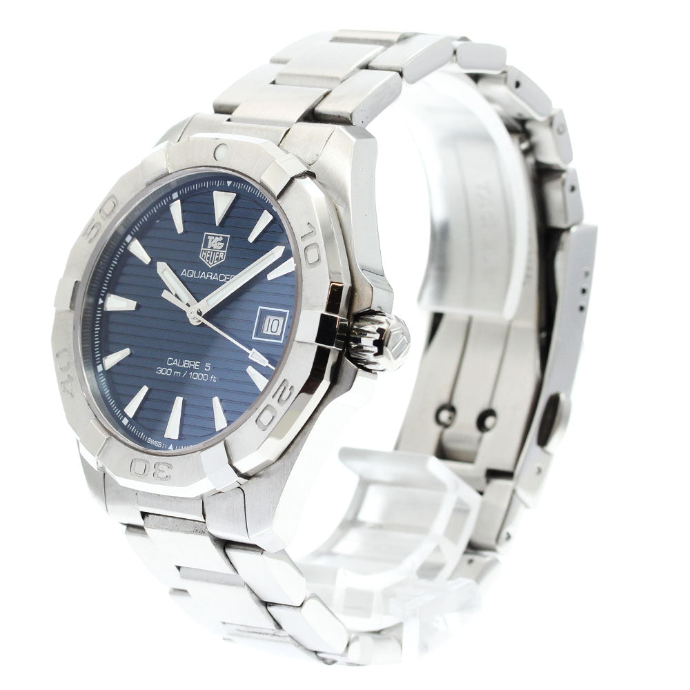TAG HEUER Aqua racer WAY2112-0 Date Navy Dial Automatic Men's Watch_912378