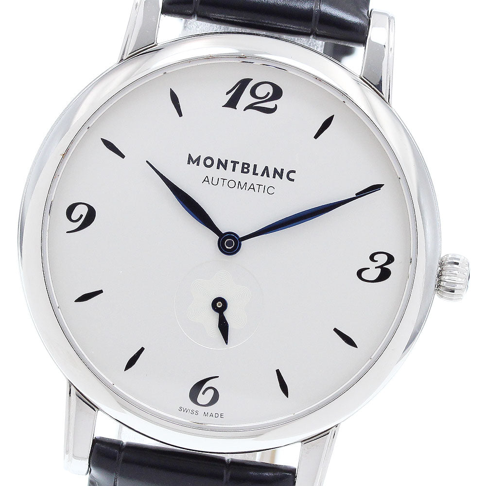 MONTBLANC Star classic 107073 Small seconds Silver Dial Automatic Men's Watch_912385