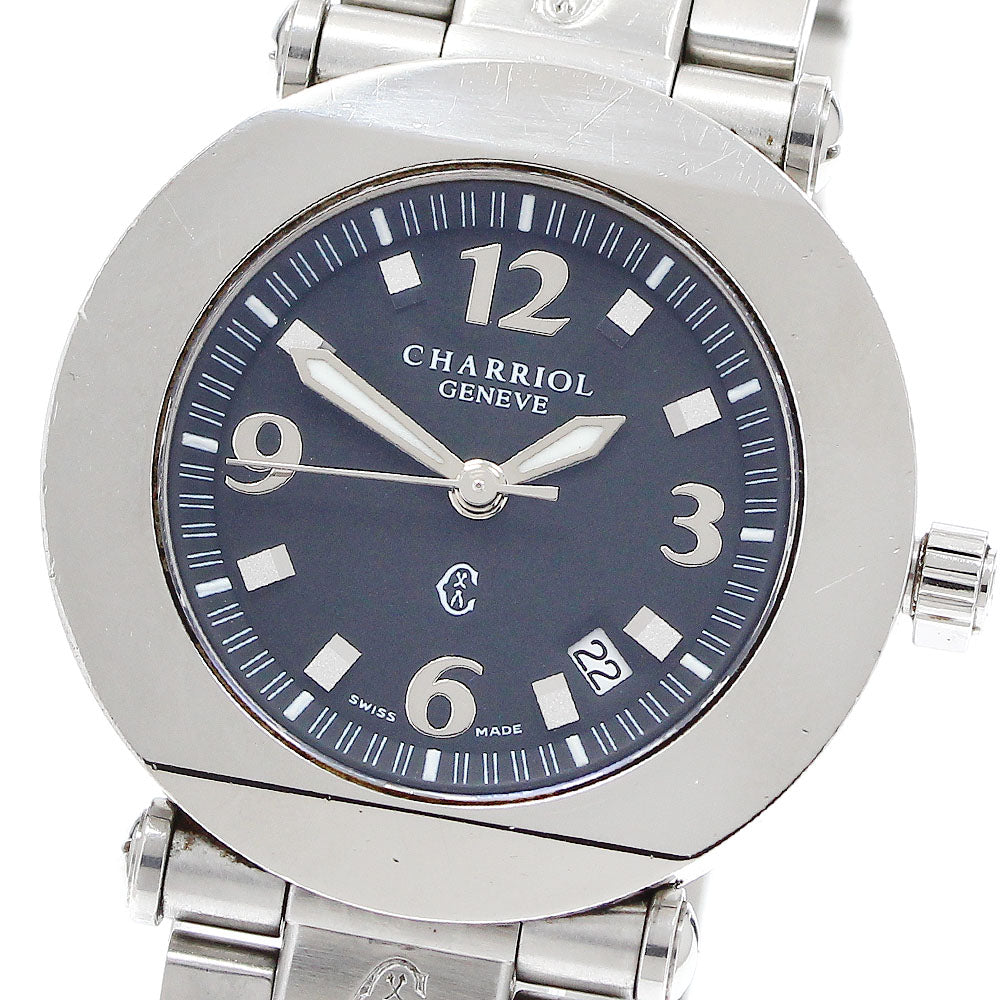 CHARRIOL Columbus CCR30 Date black Dial Quartz Ladies Watch_912390