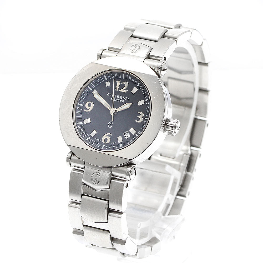 CHARRIOL Columbus CCR30 Date black Dial Quartz Ladies Watch_912390