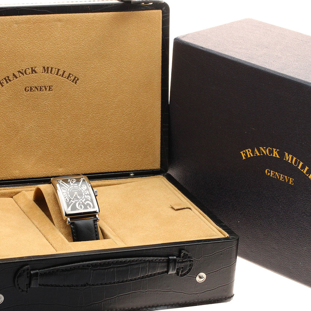 FRANCK MULLER Long Island 1002QZREL black Dial Quartz Men's Watch_912401