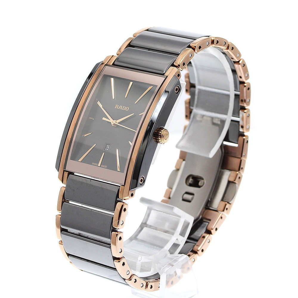 RADO integral 212.0962.3 Date black Dial Quartz Men's Watch_912403