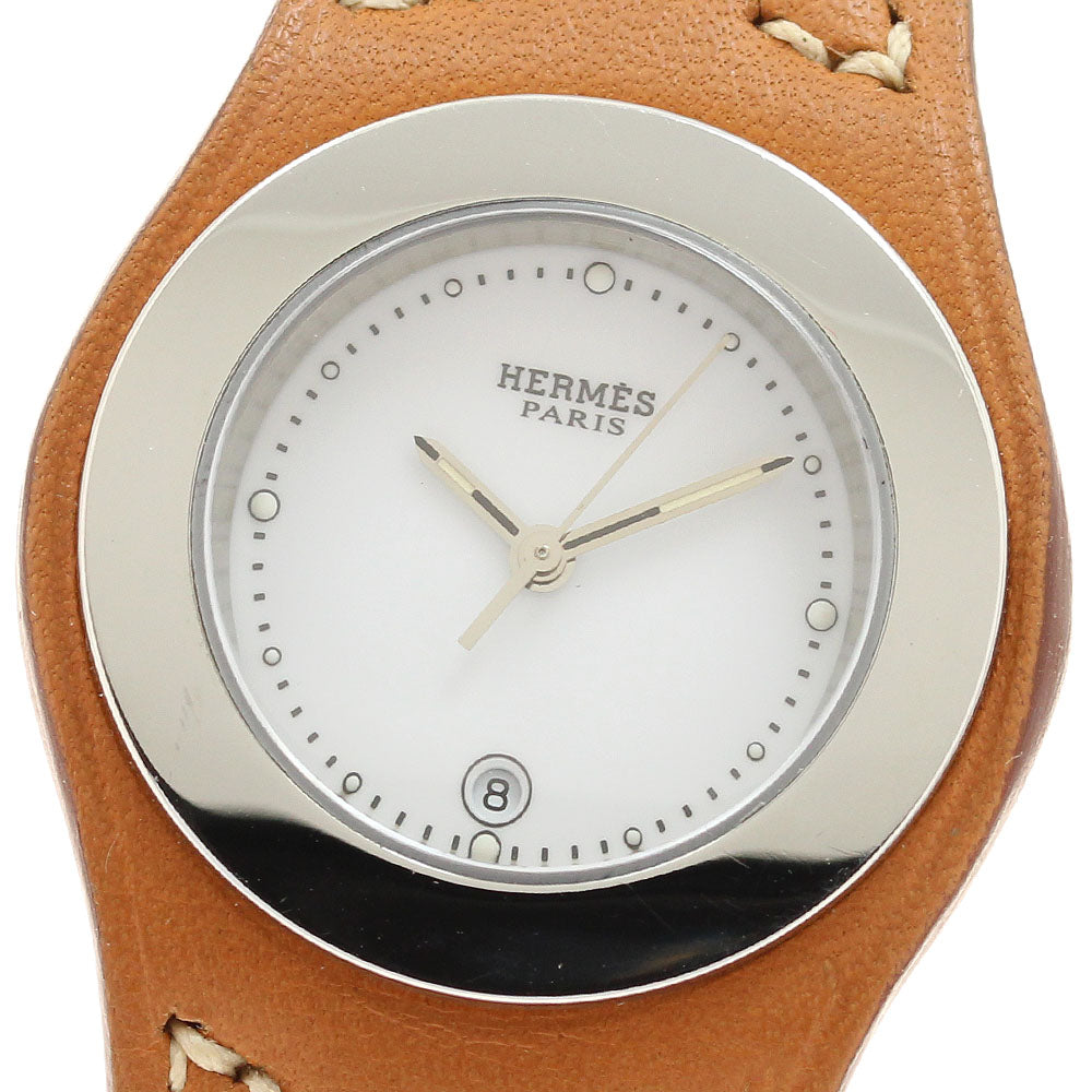 HERMES Arne HA3.210 Date white Dial Quartz Ladies Watch_912408