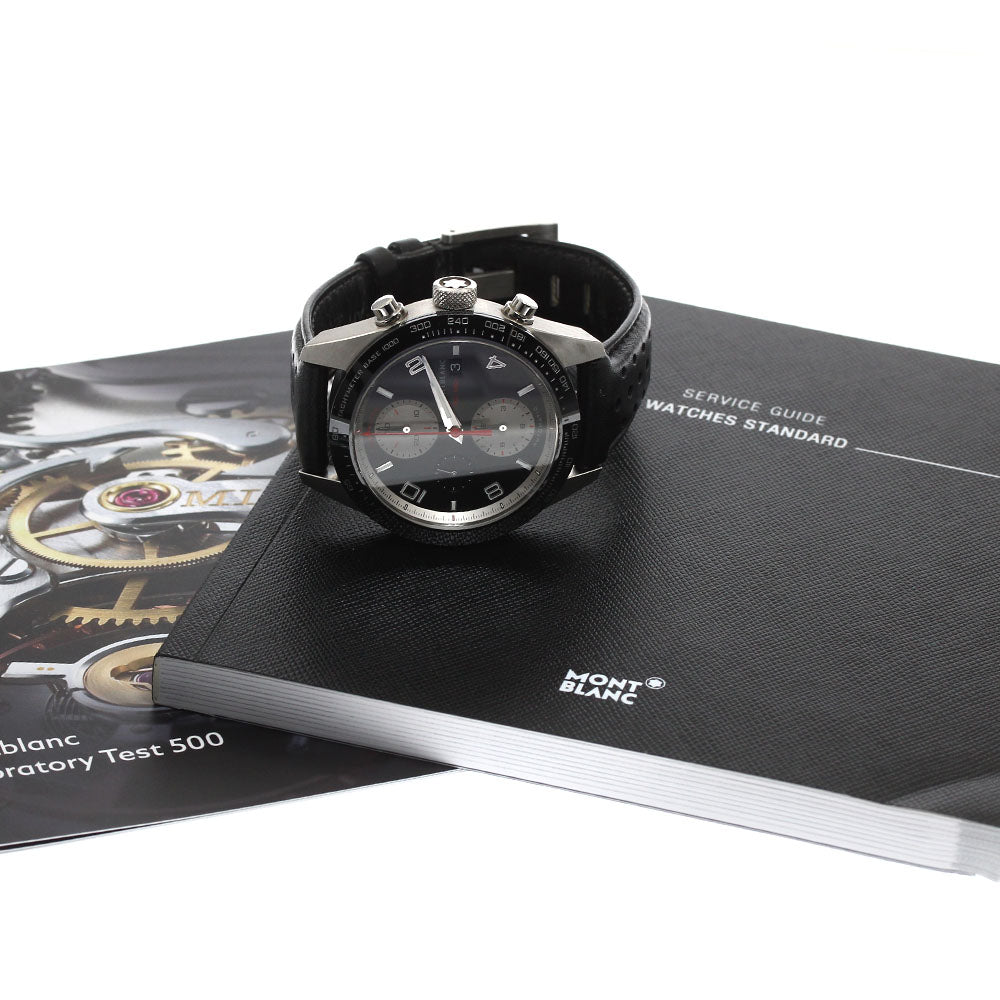 MONTBLANC Time walker 119941 Chronograph Date black Dial Automatic Men's_912412