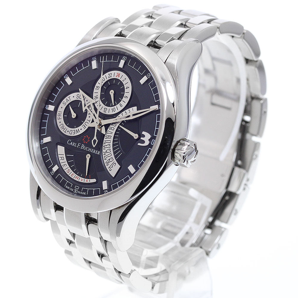 CARL F.BUCHERER Manero Retrograde 00.10901.08.36.21 Automatic Men's_912417