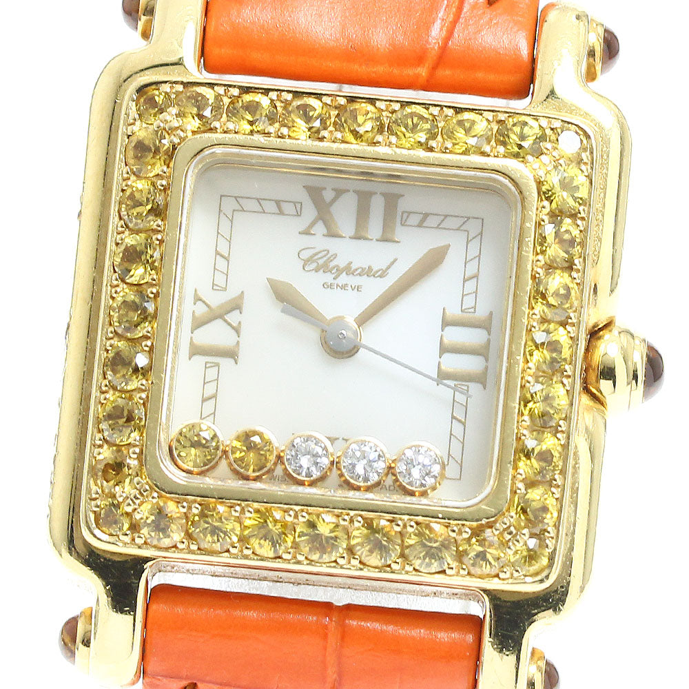 Chopard Happy sports 27/6850-430 K18YG Shell Dial White shell Dial Quartz Ladies Watch_912462