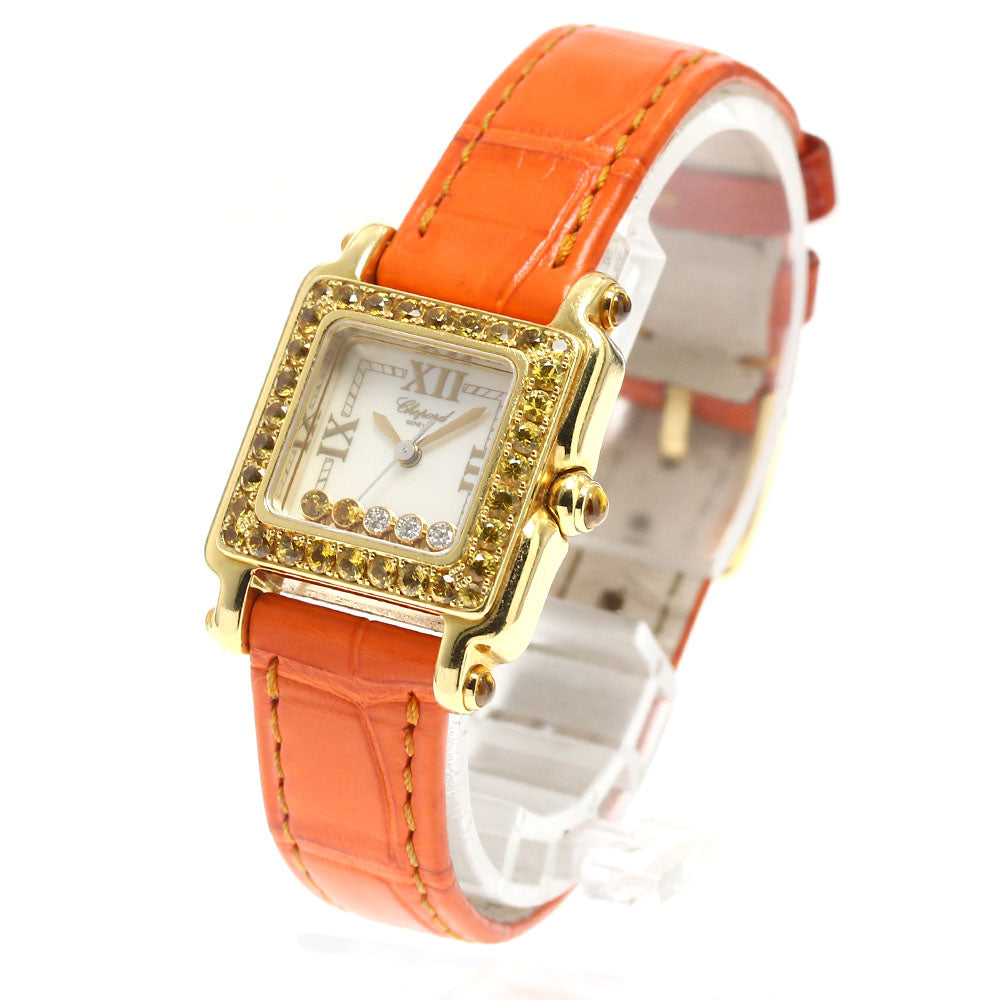 Chopard Happy sports 27/6850-430 K18YG Shell Dial White shell Dial Quartz Ladies Watch_912462