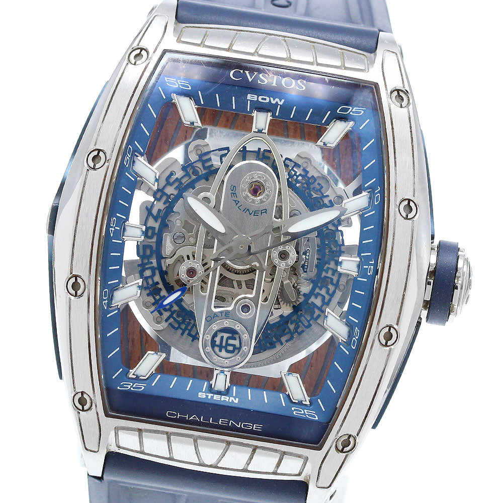 CVSTOS Challenge Sealiner CVT-SEAST skeleton Dial Automatic Men's Watch_912478