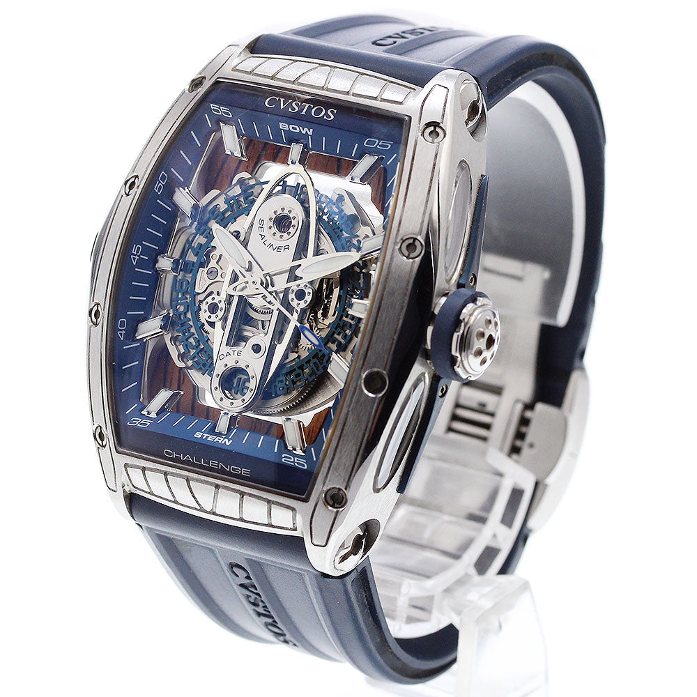 CVSTOS Challenge Sealiner CVT-SEAST skeleton Dial Automatic Men's Watch_912478