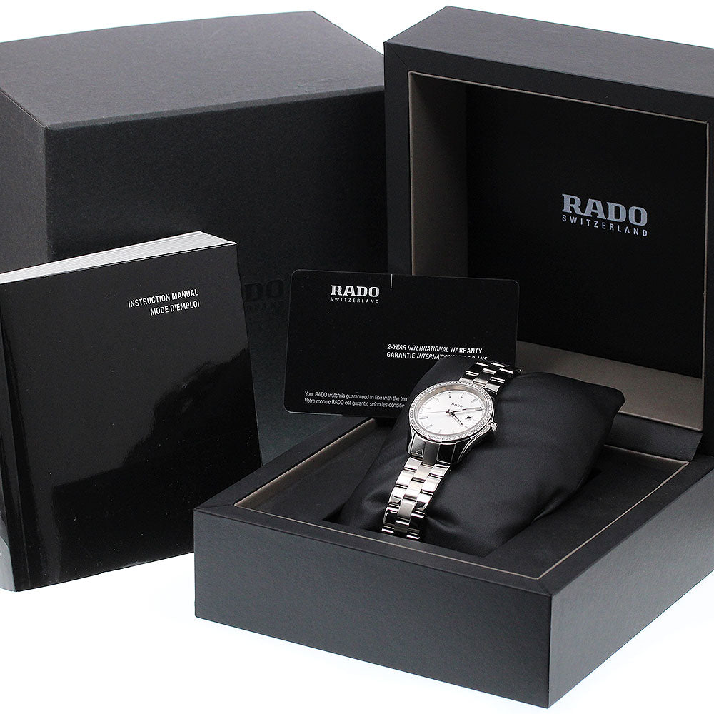 RADO Hyper chrome R32112103 Date Silver Dial Quartz Ladies Watch_912485