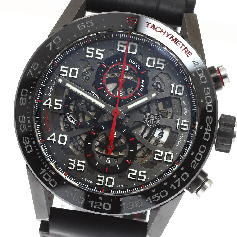 TAG HEUER Carrera CAR2A1H Date Chronograph black Dial Automatic Men's Watch_912498