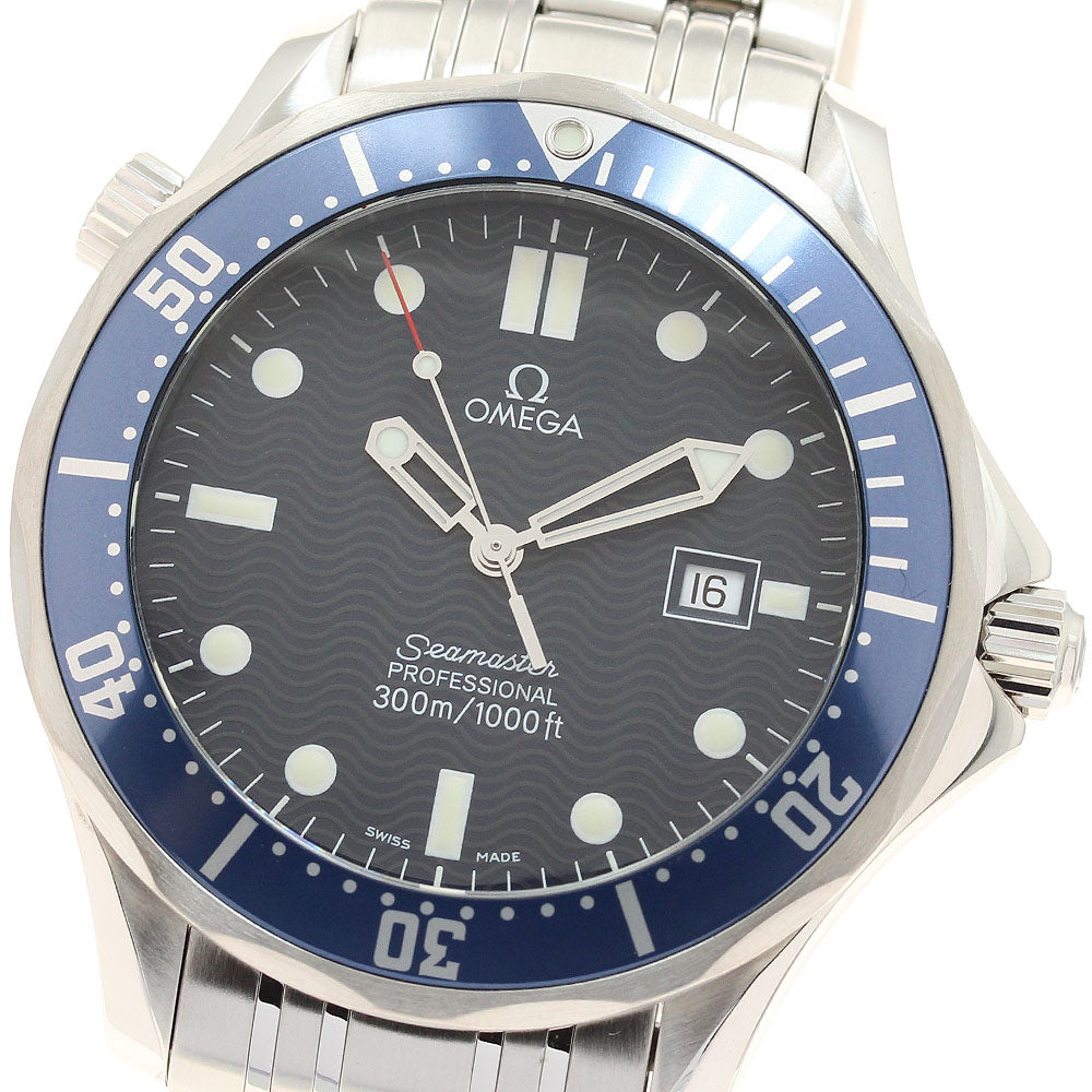OMEGA Seamaster 300 2541.80 Date Navy Dial Quartz Men's Watch_912511