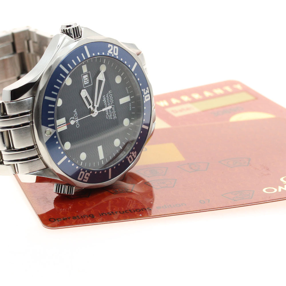 OMEGA Seamaster 300 2541.80 Date Navy Dial Quartz Men's Watch_912511
