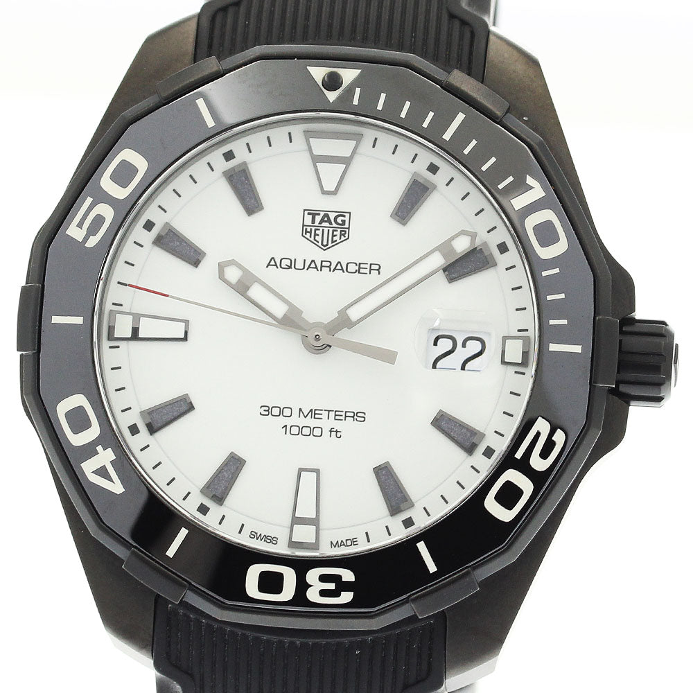 TAG HEUER Aquaracer Nightdiver WAY108A.FT6141 Quartz Men's Watch_912517