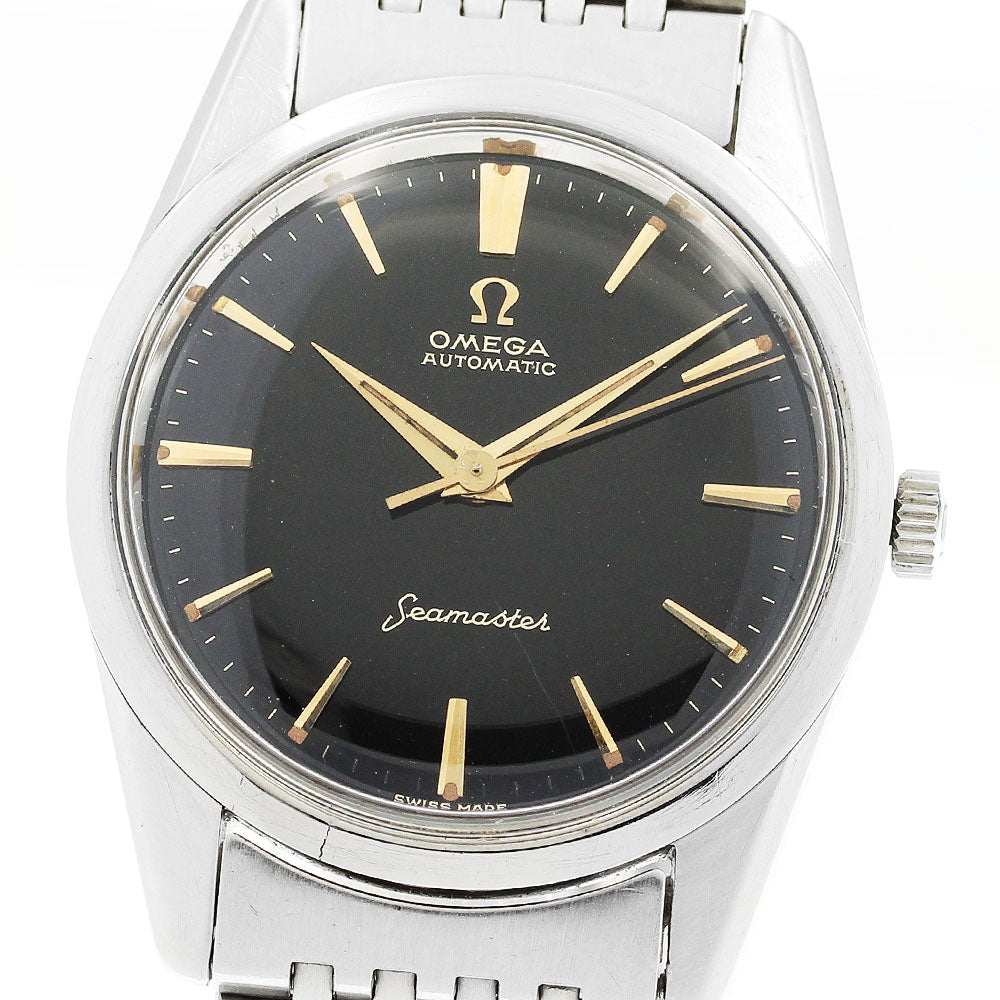 OMEGA Seamaster Cal.552 black Dial Automatic Men's Watch_912524