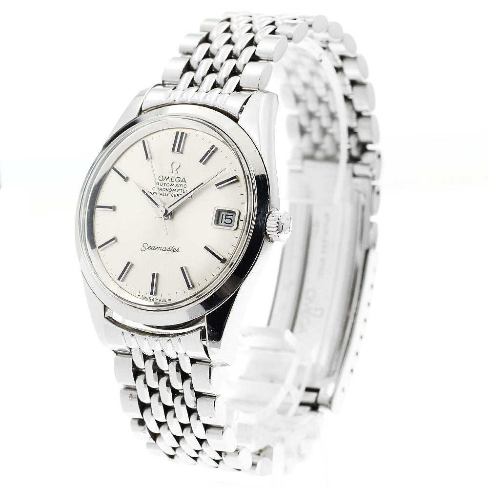OMEGA Seamaster 166.010/168.024 Date Silver Dial Automatic Men's Watch_912525