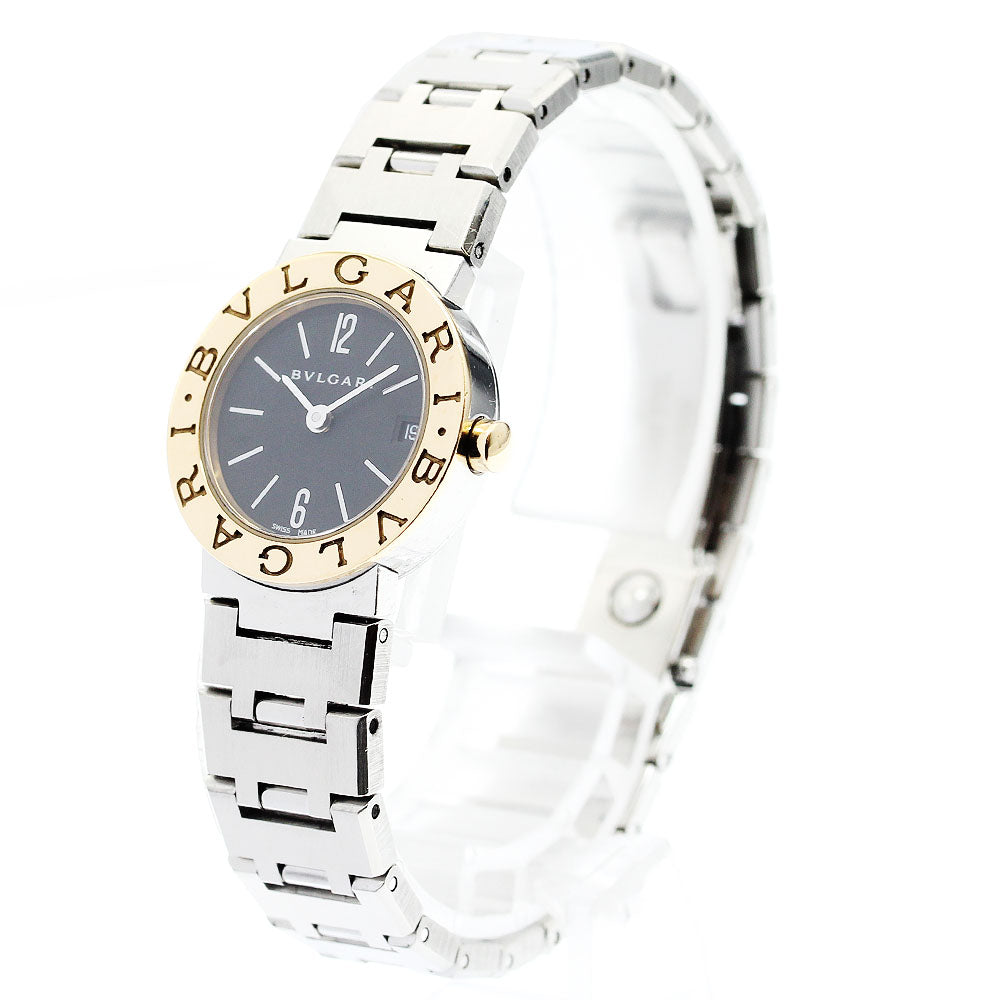BVLGARI BVLGARIBVLGARI BB23SGLD Date black Dial Quartz Ladies Watch_912543