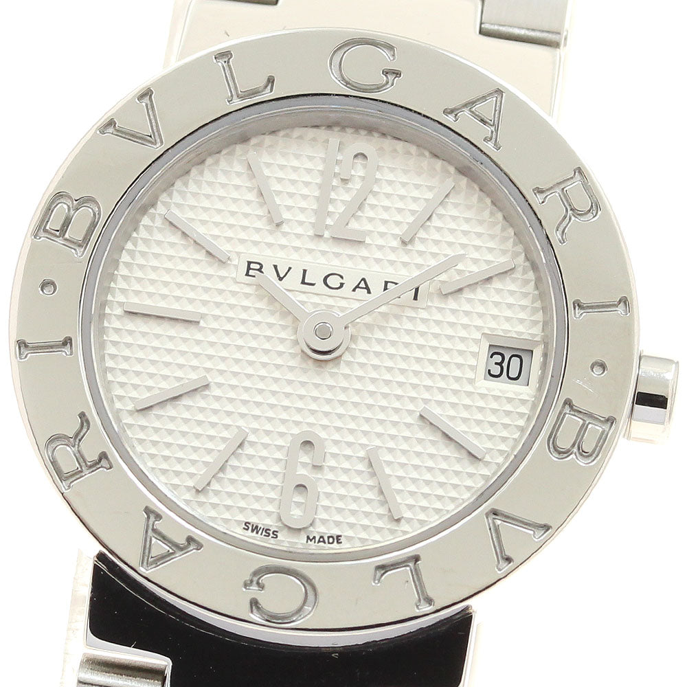 BVLGARI BVLGARIBVLGARI BB23SS Date Silver Dial Quartz Ladies Watch_912544