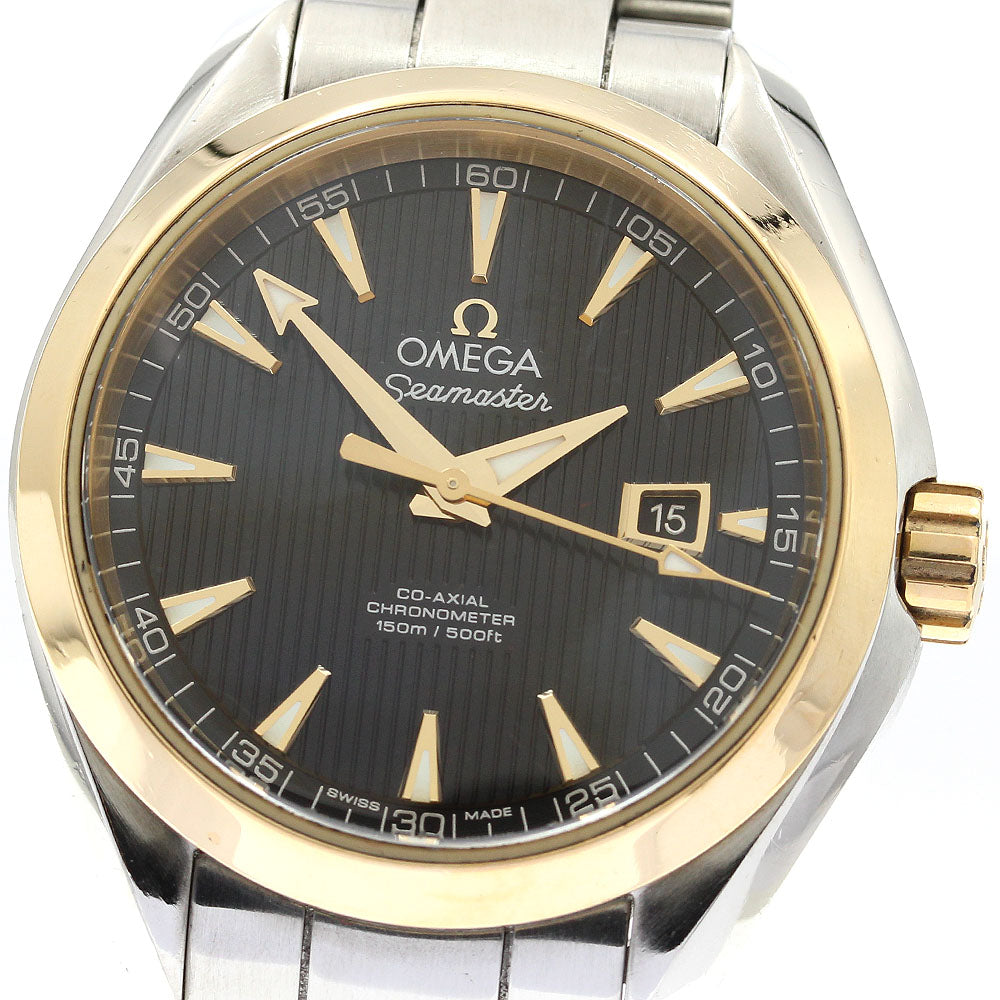 OMEGA Seamaster Aqua Terra 231.20.34.20.01.004 YG bezel Automatic Ladies_912549