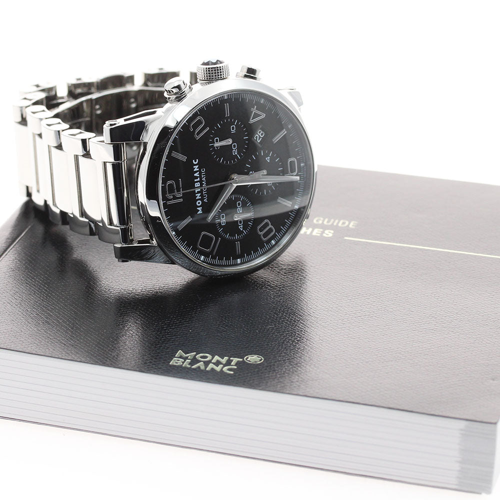 MONTBLANC Time walker 7141 Chronograph Date black Dial Auto Men's Watch_912560