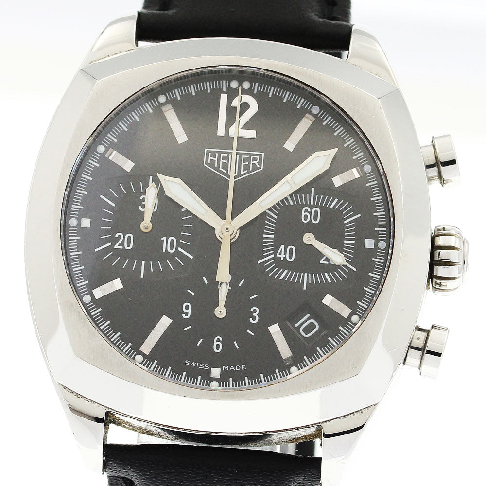 Heuer Monza CR2110 Date Chronograph black Dial Automatic Men's Watch_912562
