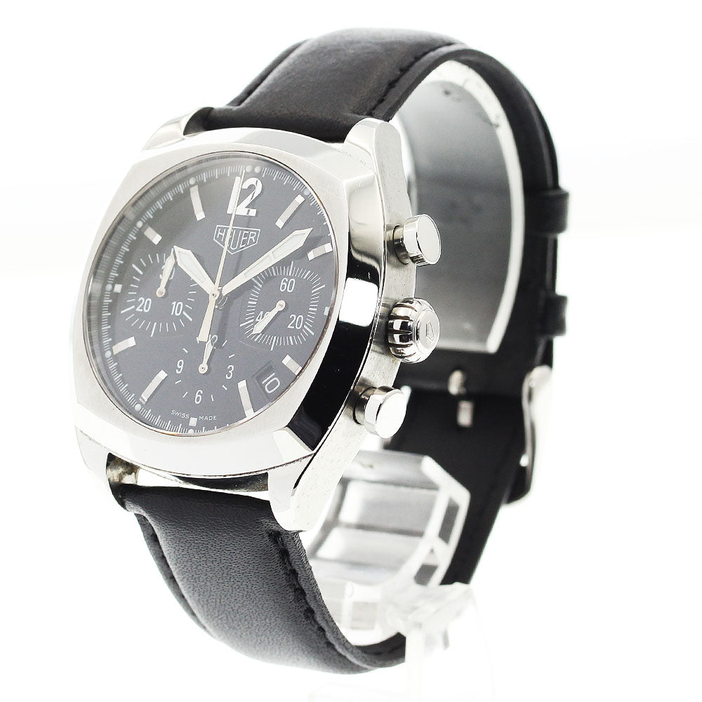 Heuer Monza CR2110 Date Chronograph black Dial Automatic Men's Watch_912562