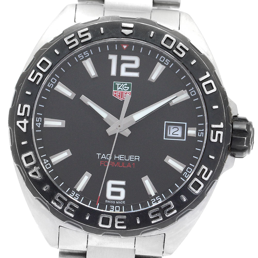 TAG HEUER Formula 1 WAZ1110 Date black Dial Quartz Men's Watch_912567