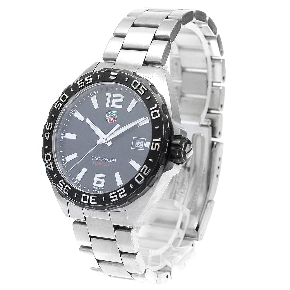 TAG HEUER Formula 1 WAZ1110 Date black Dial Quartz Men's Watch_912567
