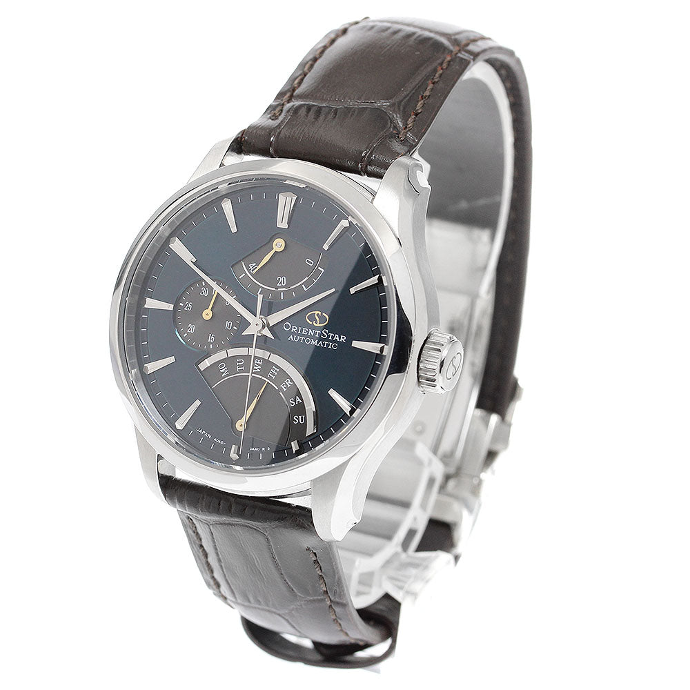 ORIENT Orient star 40A5-UAA0 Power reserve Navy / gray Dial Automatic Men's Watch_912572