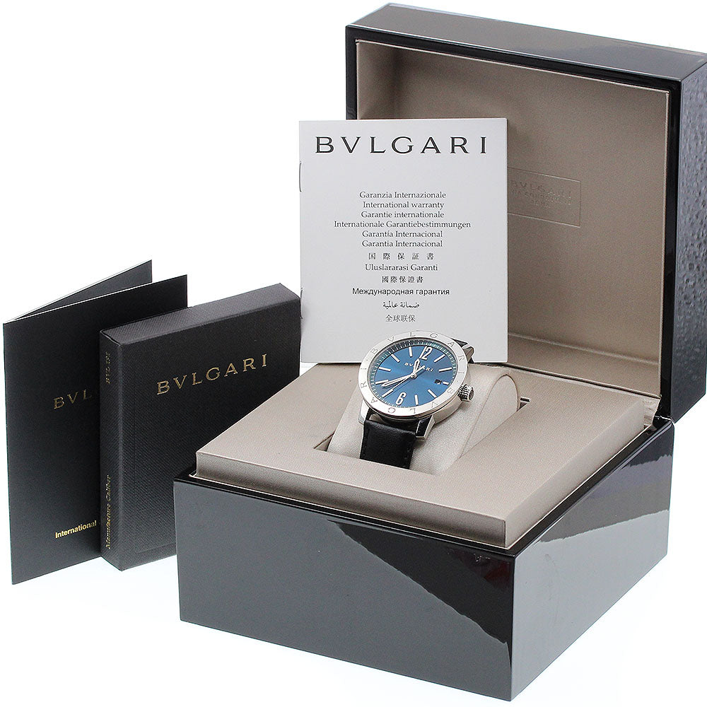 BVLGARI BVLGARIBVLGARI BB41S Date blue Dial Automatic Men's Watch_912573