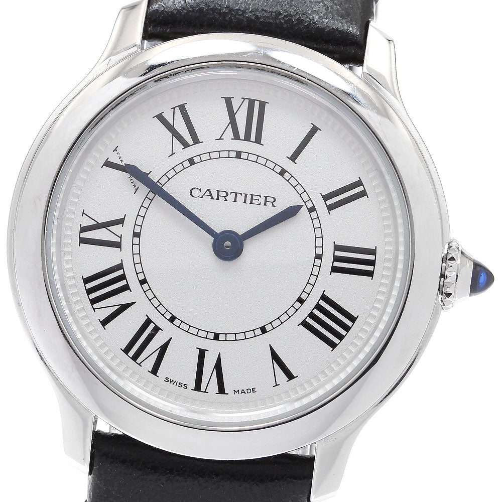 CARTIER Ronde Must de Cartier WSRN0030 Silver Dial Quartz Ladies Watch_912576